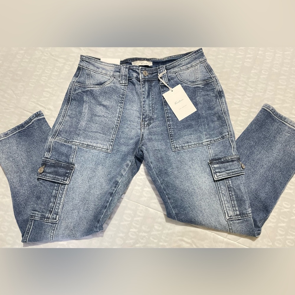NWT Kancan Cargo Style Jeans